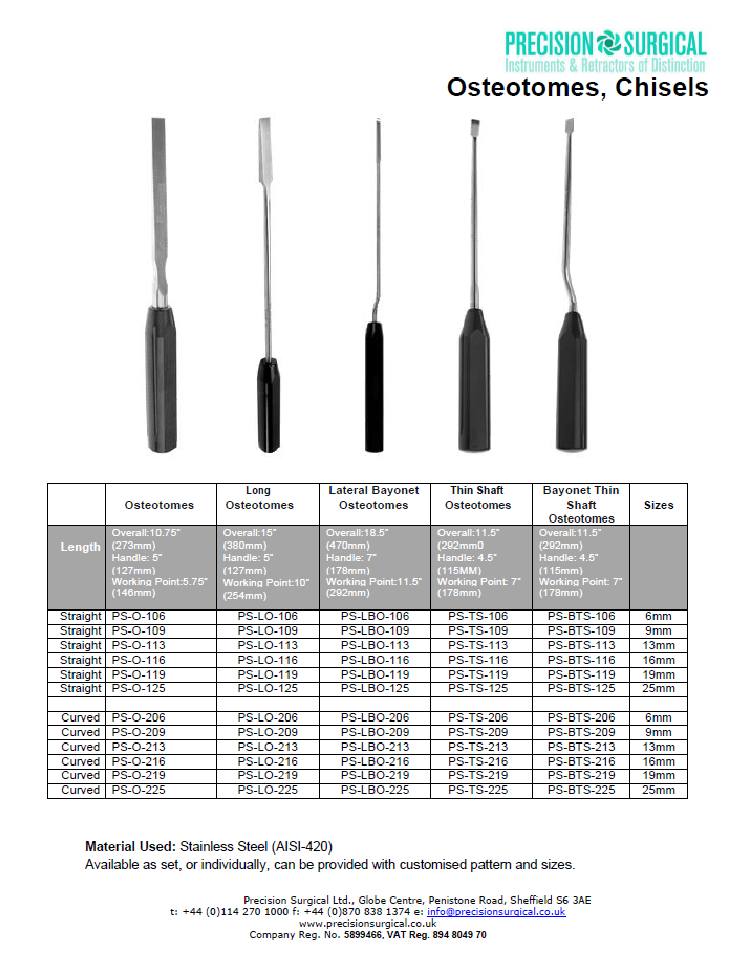 Brochures - Precision Surgical