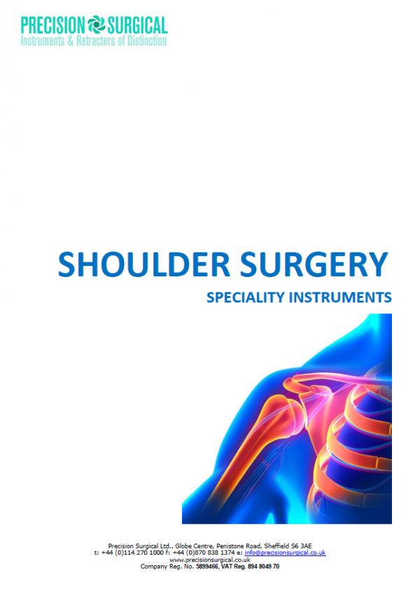 Shoulder Surgery Instruments (specialised) Precision Surgical